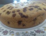 A picture of step 5 of Eggless choco chips cake.