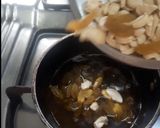 A picture of step 5 of Rava kesari.