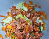 Foto del paso 3 de la receta: Guiso de mondongo  con garbanzos y patitas