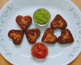 A picture of step 3 of Aloo Tikki.