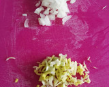 Foto del paso 3 de la receta: Huevo nube con edemame y berenjena