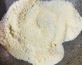 A picture of step 2 of Sooji ka Halwa.