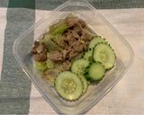 รูปขั้นตอนการทำที่ 6 ของ หมูสันคอสไลด์ผัดกะหล่ำปลี เมนูข้าวกล่อง