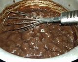 A picture of step 7 of Wheat flour chocolate donuts healthy food for kids.