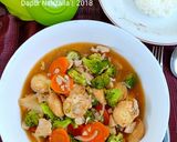 Foto langkah ke 6 dari resep Sapo Tahu Ayam.