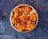 A picture of step 4 of Sabudana vada Or fritters.
