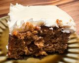 A picture of step 8 of Easy Carrot cake dessert using cheesecake pudding mix🧁.
