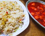 A picture of step 5 of Chicken Manchurian.