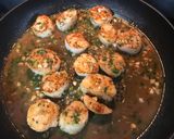 年菜 節日料理 蒜味檸檬煎干貝的食譜步驟4照片