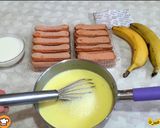 صورة لخطوة 1 من وصفة تحلية الموز والفراولة بطريقة El amira