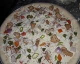 A picture of step 3 of Freshly baked Pizza #CookpadApp #RamzankiTayari.