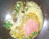 A picture of step 2 of Kala Chana Masala.