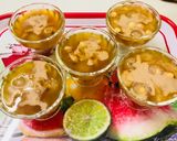 Hình bước làm 4 của món Chè thốt nốt, nhãn và sen