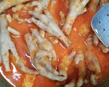 Foto langkah ke 3 dari resep Ceker rica rica kemangi.