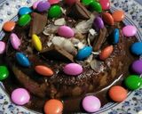 A picture of step 2 of Biscuit cake.