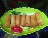 Foto langkah ke 4 dari resep Lumpia Sayur.