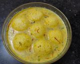 A picture of step 4 of Instant Rasmalai.