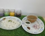 A picture of step 7 of Mix, Masala, Tarka Dal Chawal.