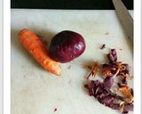 A picture of step 1 of Beetroot Salad.