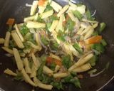 A picture of step 2 of Macaroni Pasta.