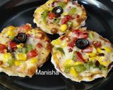 A picture of step 8 of Cheesy Mini Pizza (No Fire).