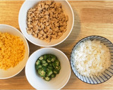 Foto del paso 4 de la receta: Arroz con tres colores / Comida japonesa muy saludable