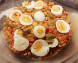 Foto del paso 6 de la receta: Dos recetas con pollo cocido. Canelones y pastel de papa sin carne vacuna y menos papa!