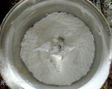 A picture of step 4 of Maharashtrian style sabudana usad.