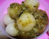 Foto langkah ke 7 dari resep Cilok cabe ijo.