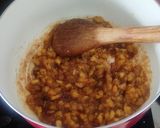 A picture of step 4 of Nendran banana payasam.
