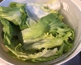 Une image de l'étape 5 de Salade de fenouil aux tomates,concombre et scarole (sauce aux câpres).