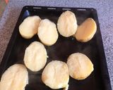 Foto del paso 3 de la receta: Papas rellenas de espinaca 🥔🥬