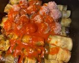 Foto del paso 3 de la receta: Arrollados de berenjena y carne Kukla