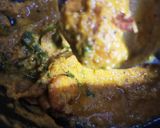 A picture of step 2 of Medium size Prawn 🍤 curry.