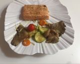 Foto del paso 3 de la receta: Salmón al horno con setas y verduras