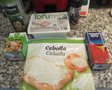 Foto del paso 1 de la receta: Tofu con cebolla y tomate receta Vegetariana