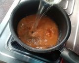 A picture of step 2 of Veg Thupka.