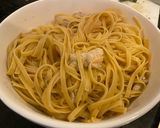 Foto del paso 8 de la receta: Fettuccine Alfredo con pollo y bacon