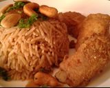 A picture of step 2 of Sayadieh with Fish Fillets 💖.