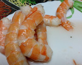 Foto del paso 4 de la receta: Calabacín con crema de piquillo y langostino