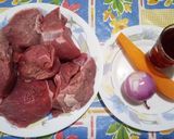 Pas rețetă Spaghete cu carne de vițel fără sos 1 fotografie