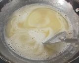 A picture of step 3 of Rava Kesari.