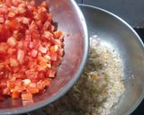 A picture of step 3 of Paneer Bhurji.