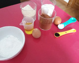 Foto del paso 1 de la receta: Galletas craqueladas de chocolate