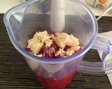 Piros gyümölcs gazpacho füstölt lazaccal-inspiráció Tony Mazzanobile konyhájából recept fázis 3 fotója