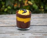 Foto langkah ke 3 dari resep Choco Chia Pudding ft Mango.