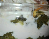 Foto del paso 4 de la receta: Gratinado de coliflor y espinacas con queso y beicon 