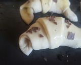 Pas rețetă Cornuri pufoase cu nutella 1 fotografie