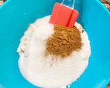 Foto del paso 8 de la receta: Pastel de mantequilla, naranja y plátano, con cobertura crujiente