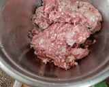 A picture of step 1 of Mutton Kofta.